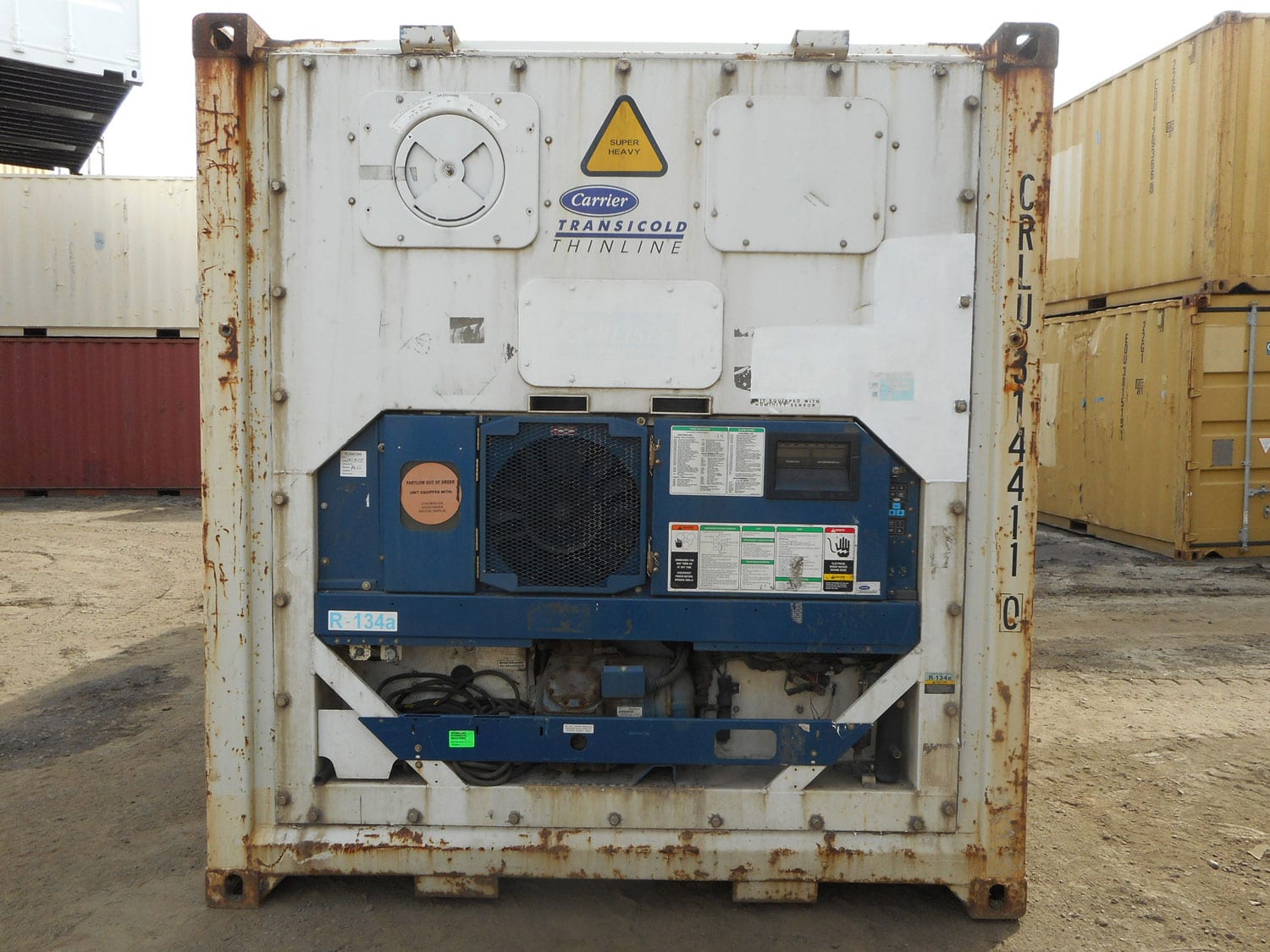 TRS sells and rents Refrigeration Containers