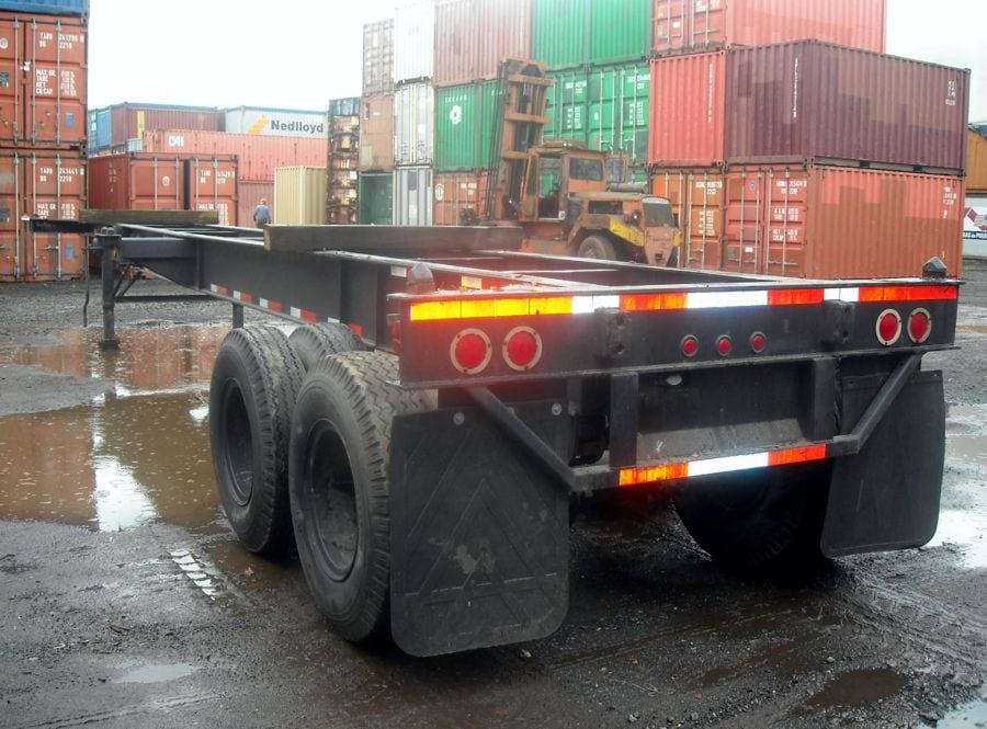 TRS Containers sells rents repairs stacks registers and transports ISO container chassis