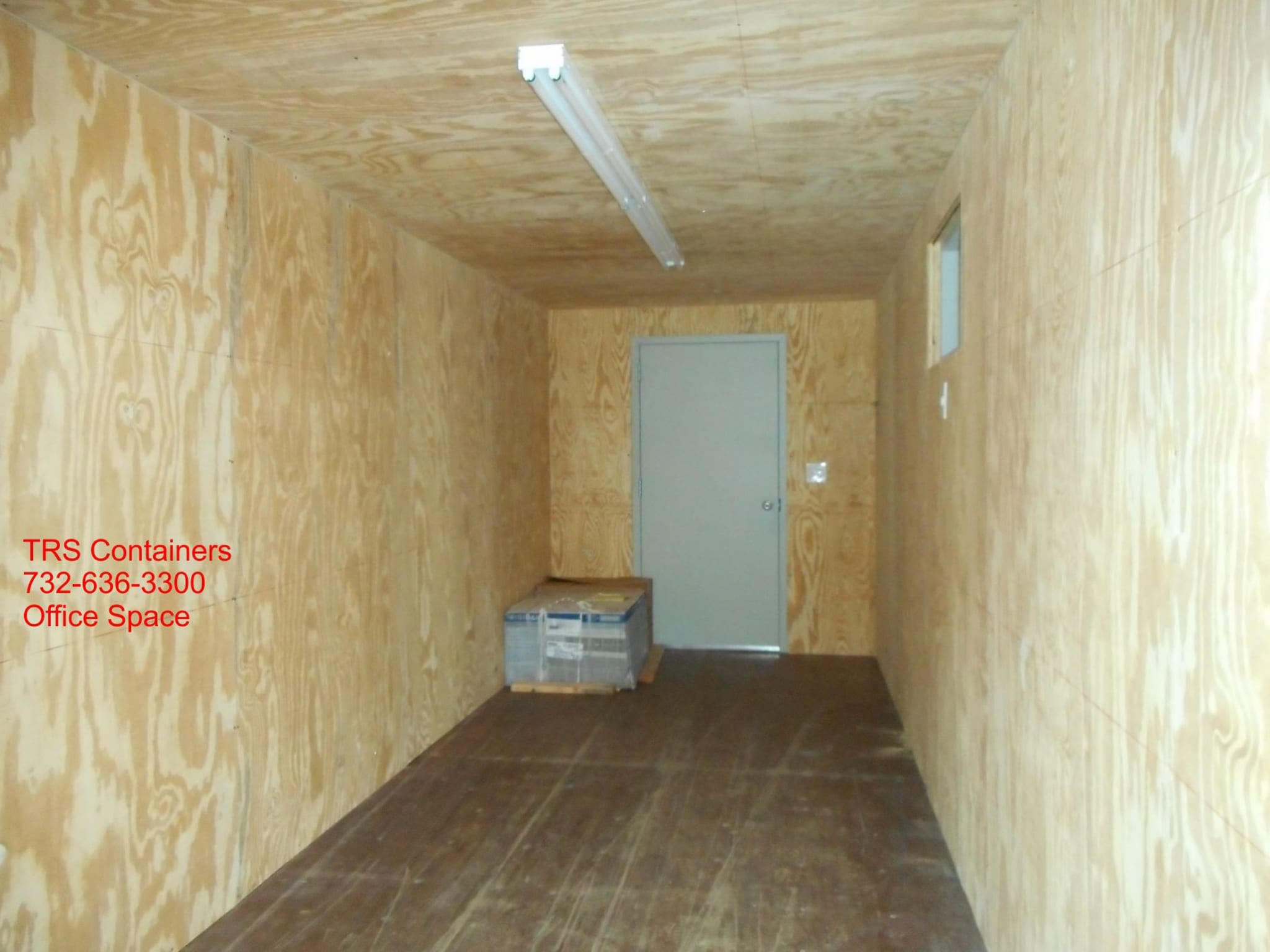 TRS Containers rents and sells converted cargo containers into any type of workspace.