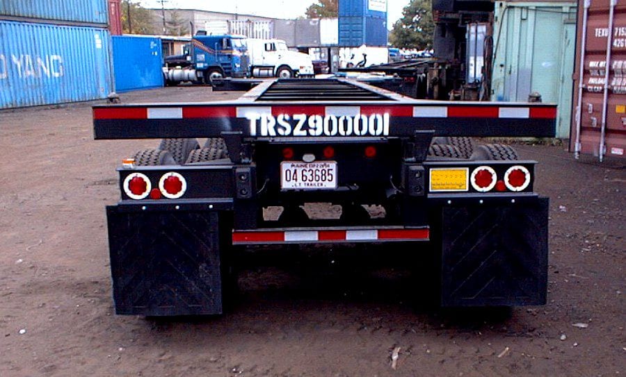 TRS Containers can assist with all chassis needs: sell rent repair register truck