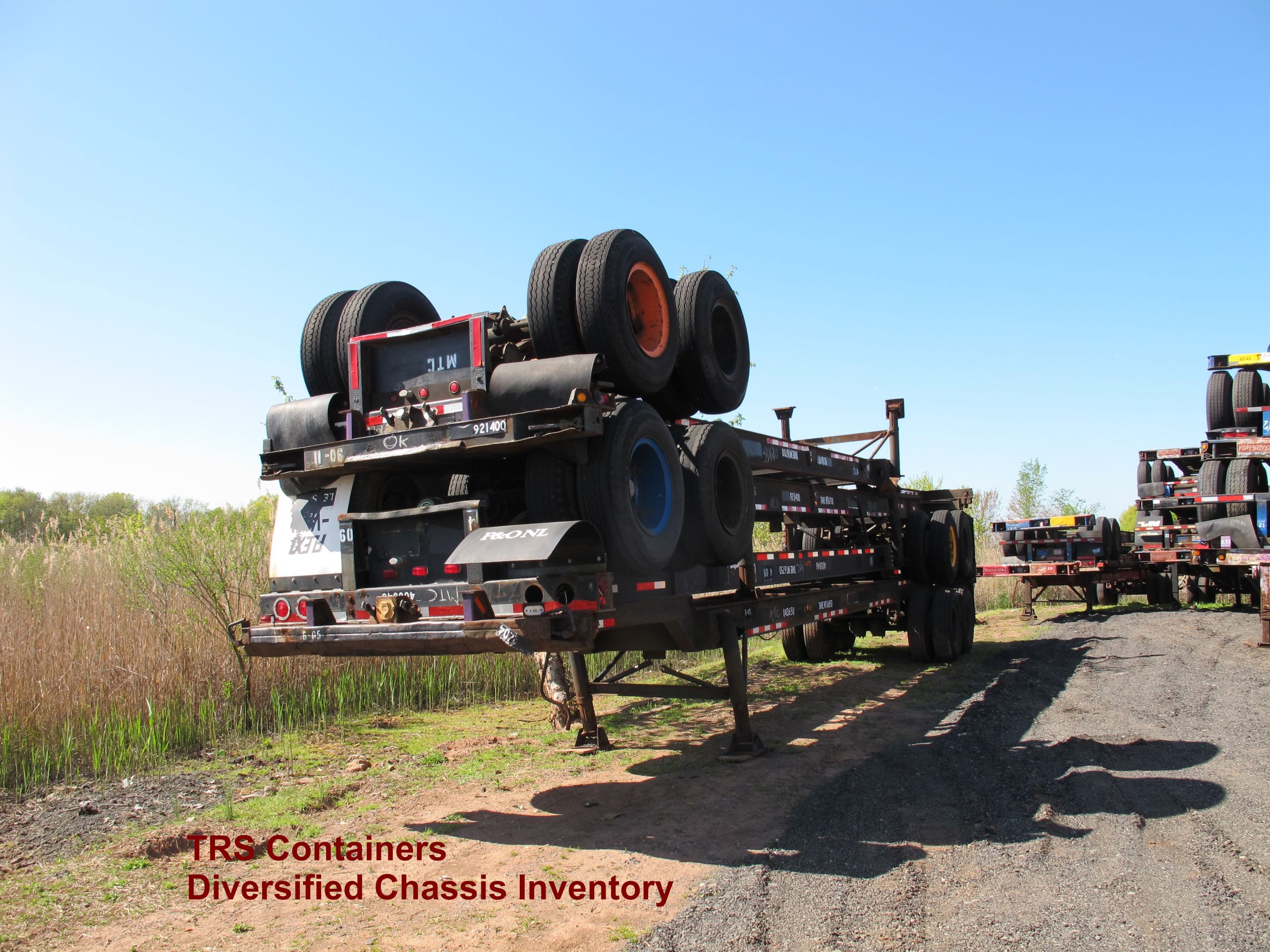 TRS Containers is the source for ISO chassis purchase, rental and service