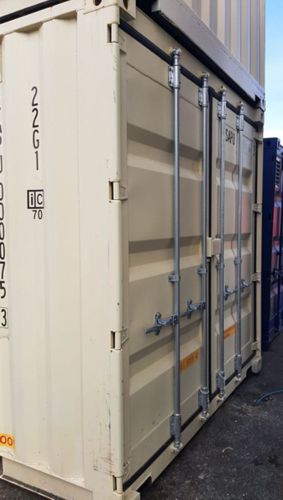 New 10ft Long Steel Container Discounted due to Minor Damage