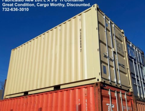 New 20ft L X 9’6″ H Specialized DoubleDoor Shipping Container Discounted!